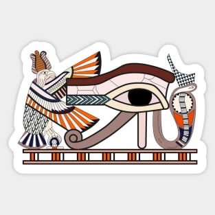 The Eye Of Horus Sticker